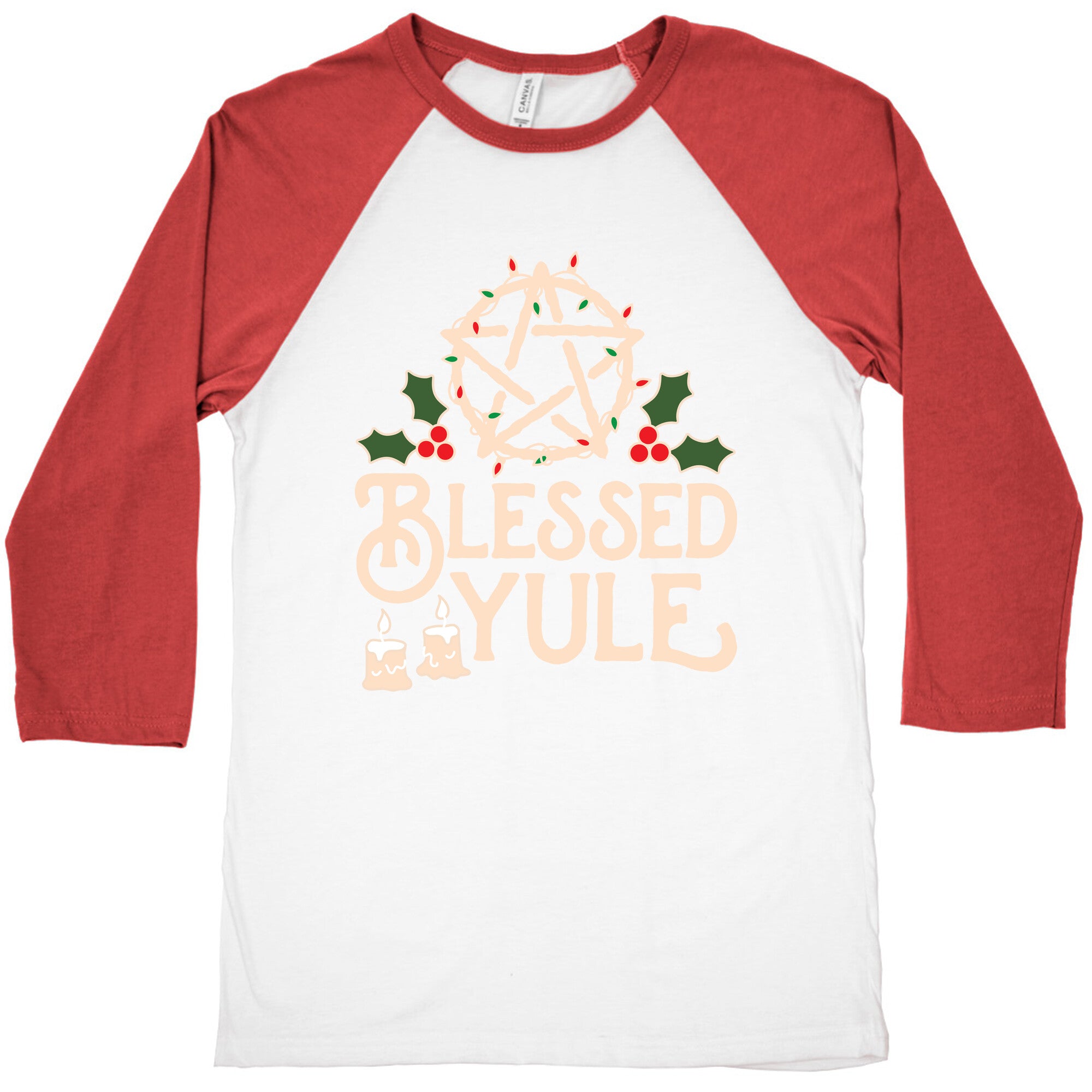 Blessed Yule Baseball Tee